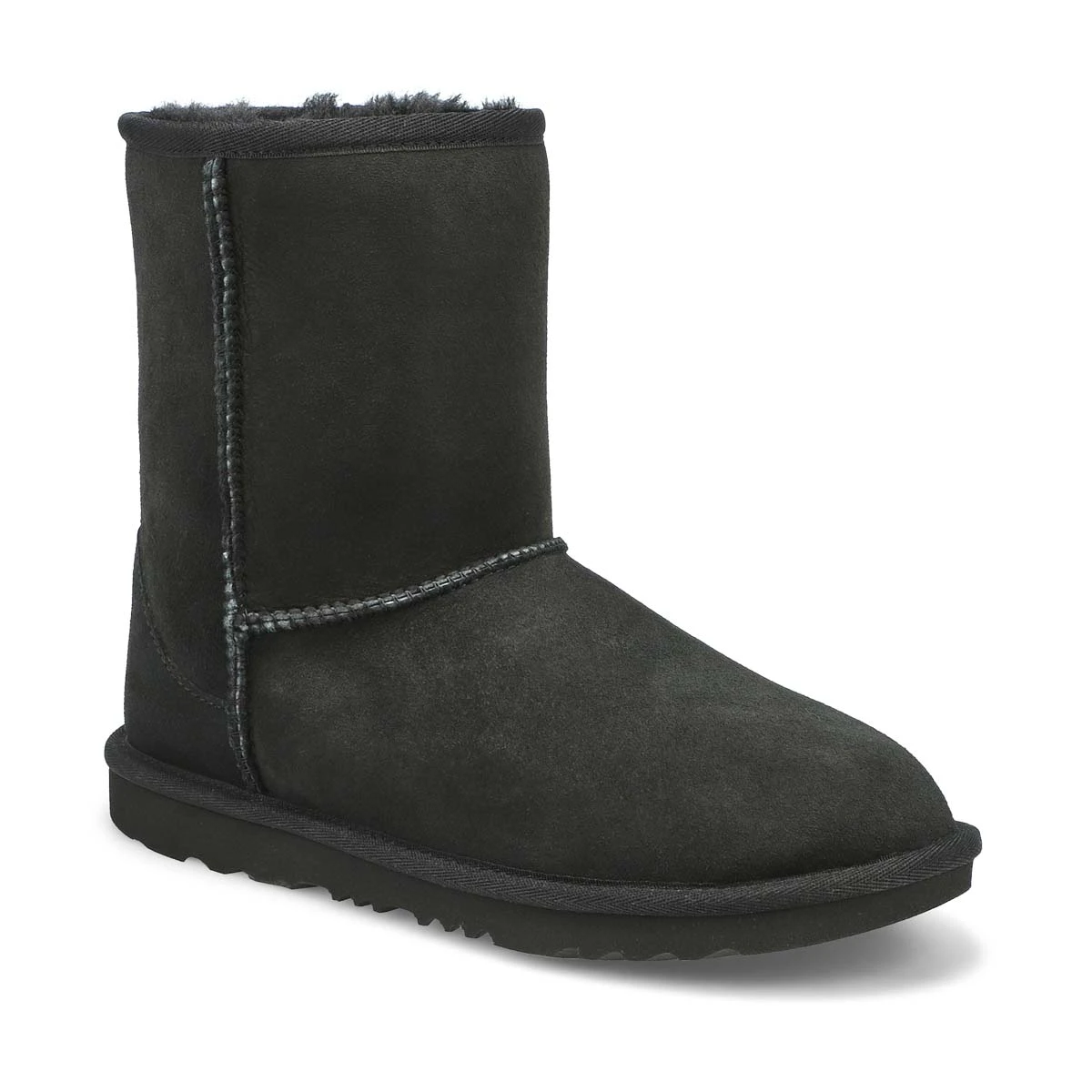 UGG Girls' Classic II Sheepskin Boot - Grey - Image 2