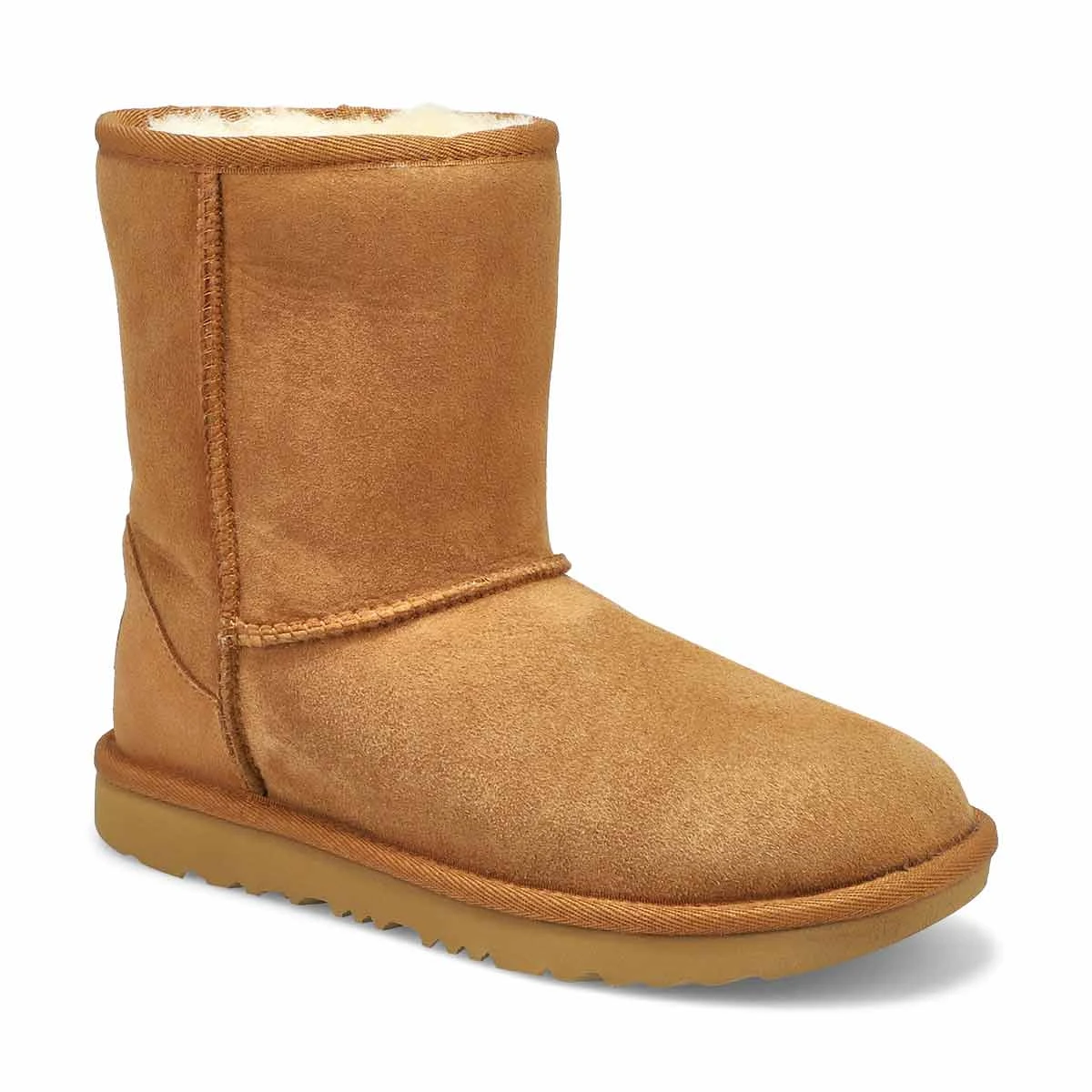 UGG Girls' Classic II Sheepskin Boot - Grey - Image 3