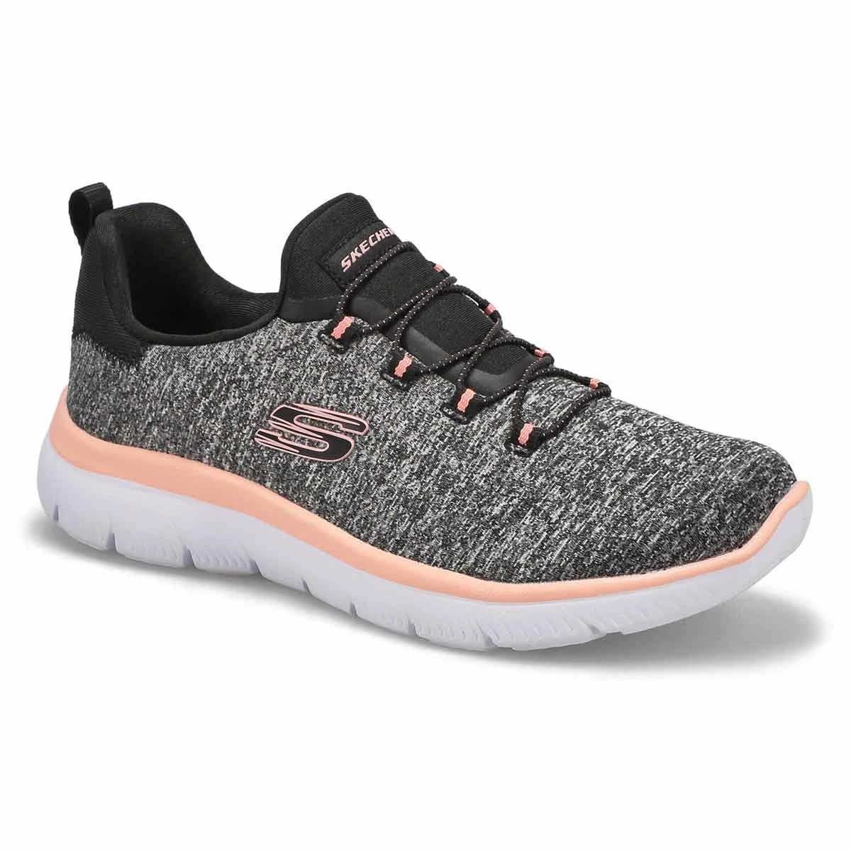 Skechers Women's Quick Getaway Sneaker - Blac - Image 2