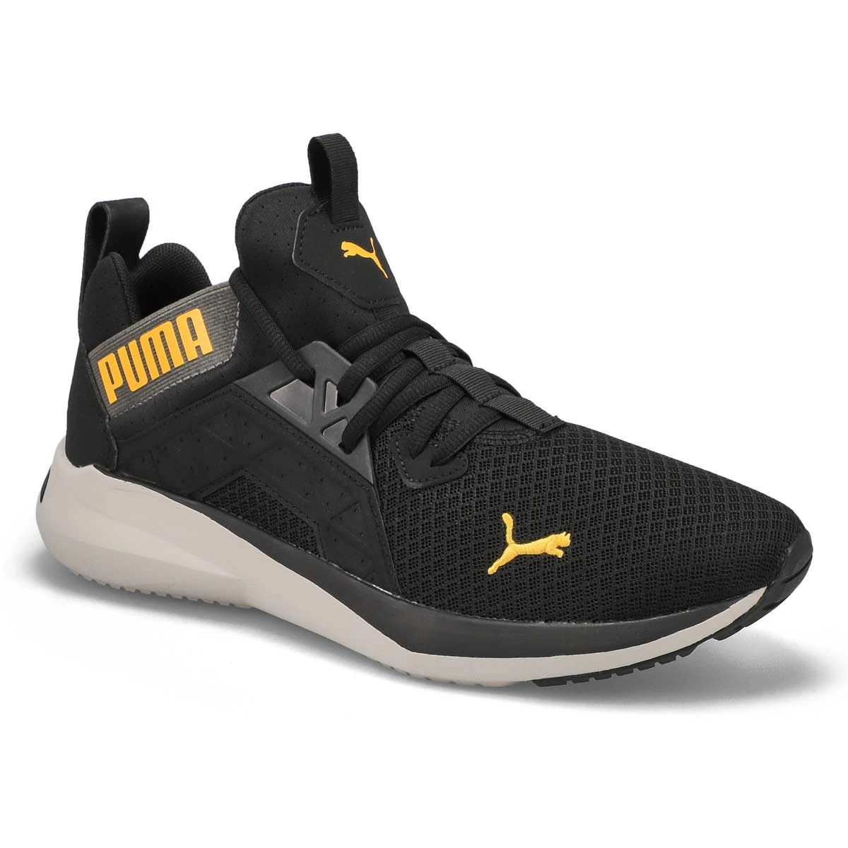 Puma Mens Softride Enzo NXT Sneaker-Blk/Yello - Image 3