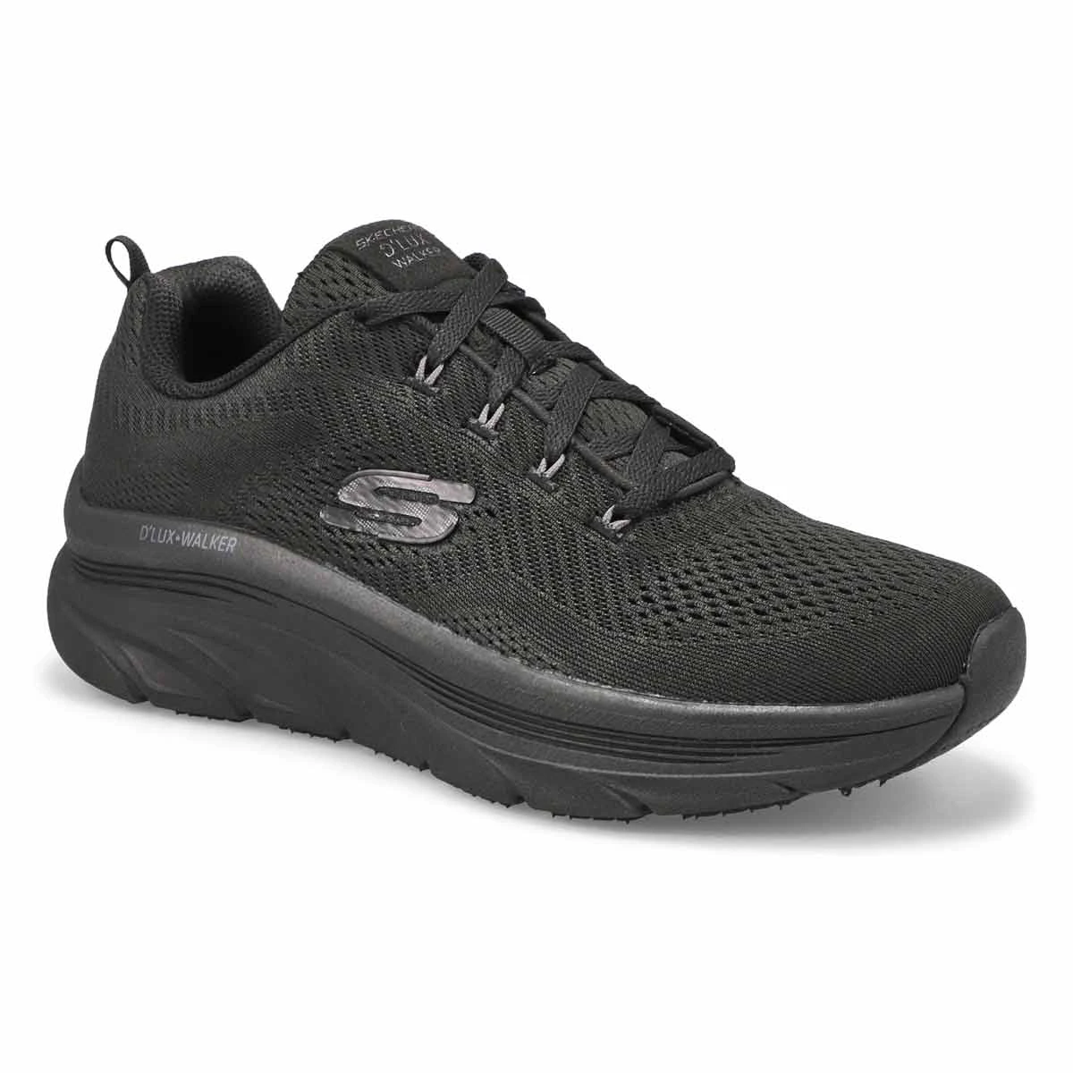 Skechers Men's D'Lux Walker Lace Up Sneaker-B