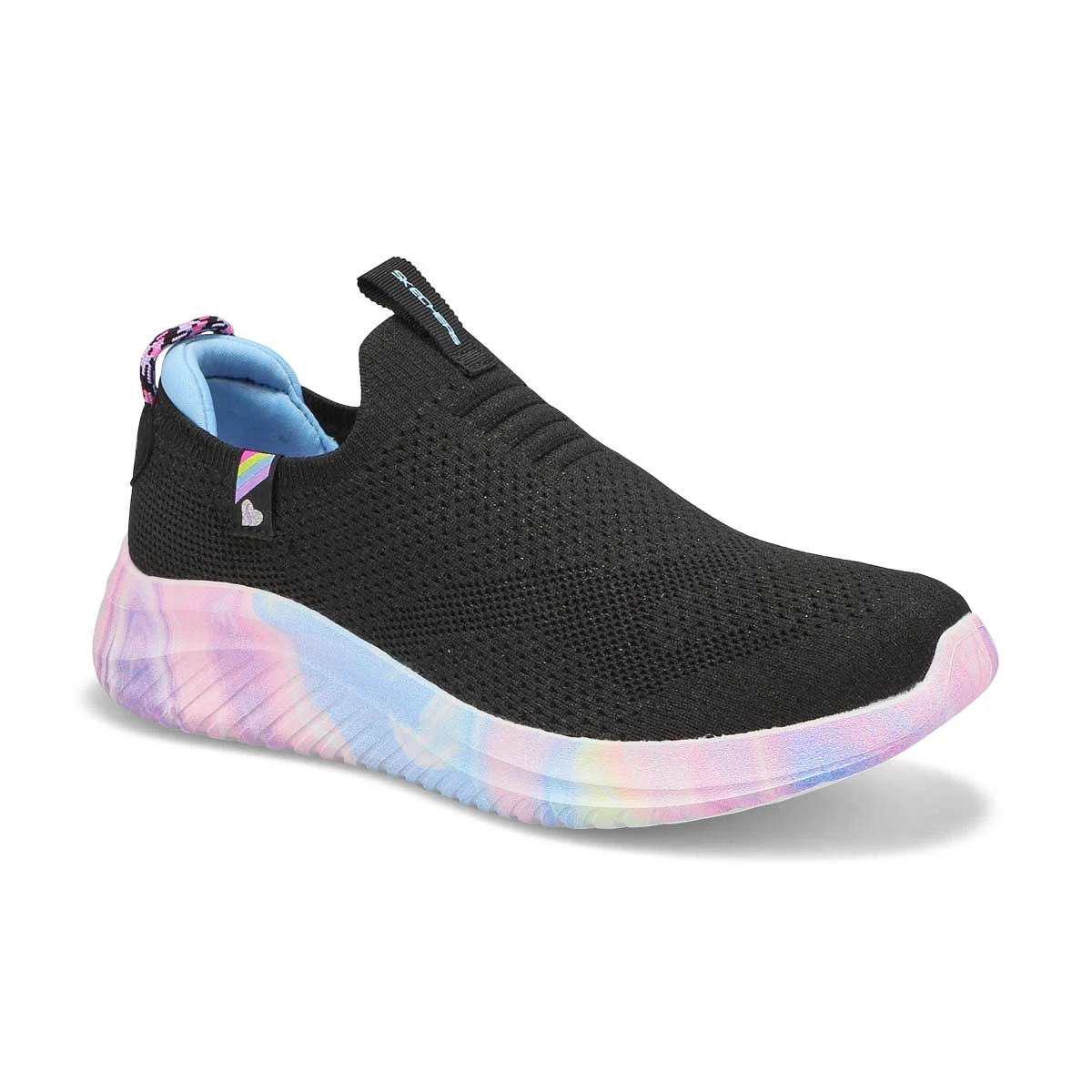 Skechers Girls' Ultra Flex 3.0 Sneaker - Blac
