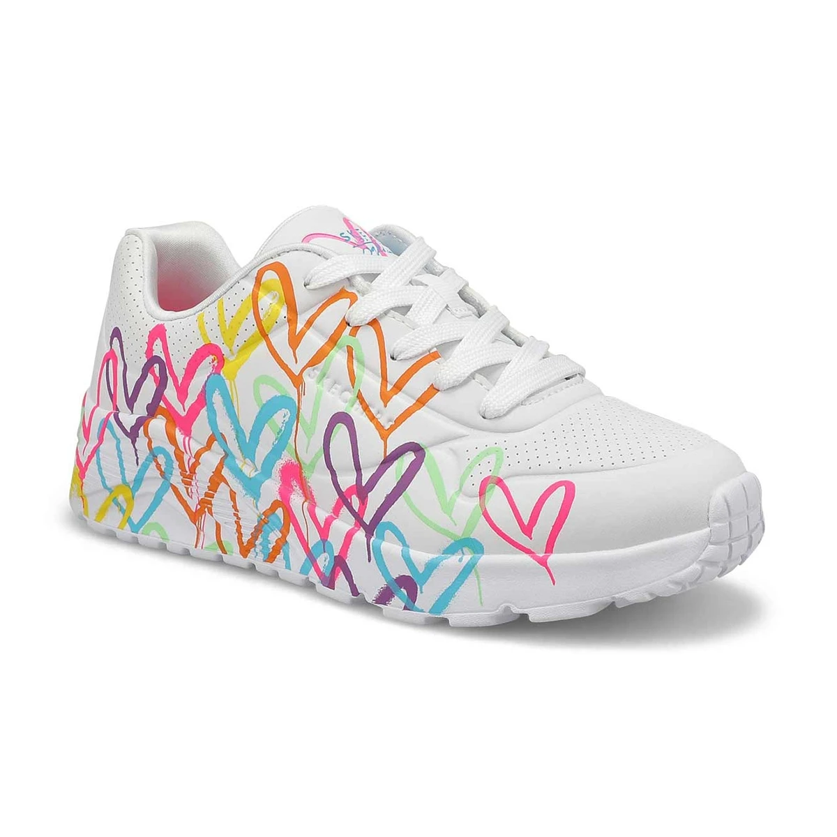 Skechers Girls' Uno Gen 1 Spectrum Air Sneake - Image 3