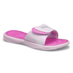 Puma Women's Royal Cat Slide Sandal - Lavende