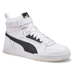 Puma Men's RBD Game High Top-White/Black