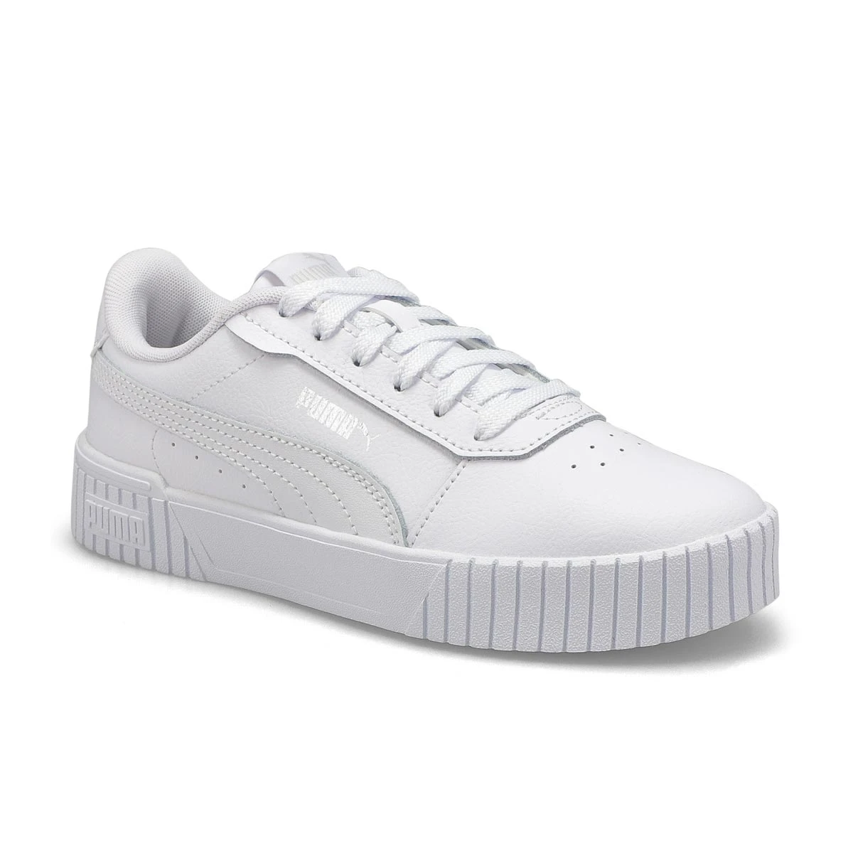 Puma Grls Carina 2.0 Jr Sneaker - White