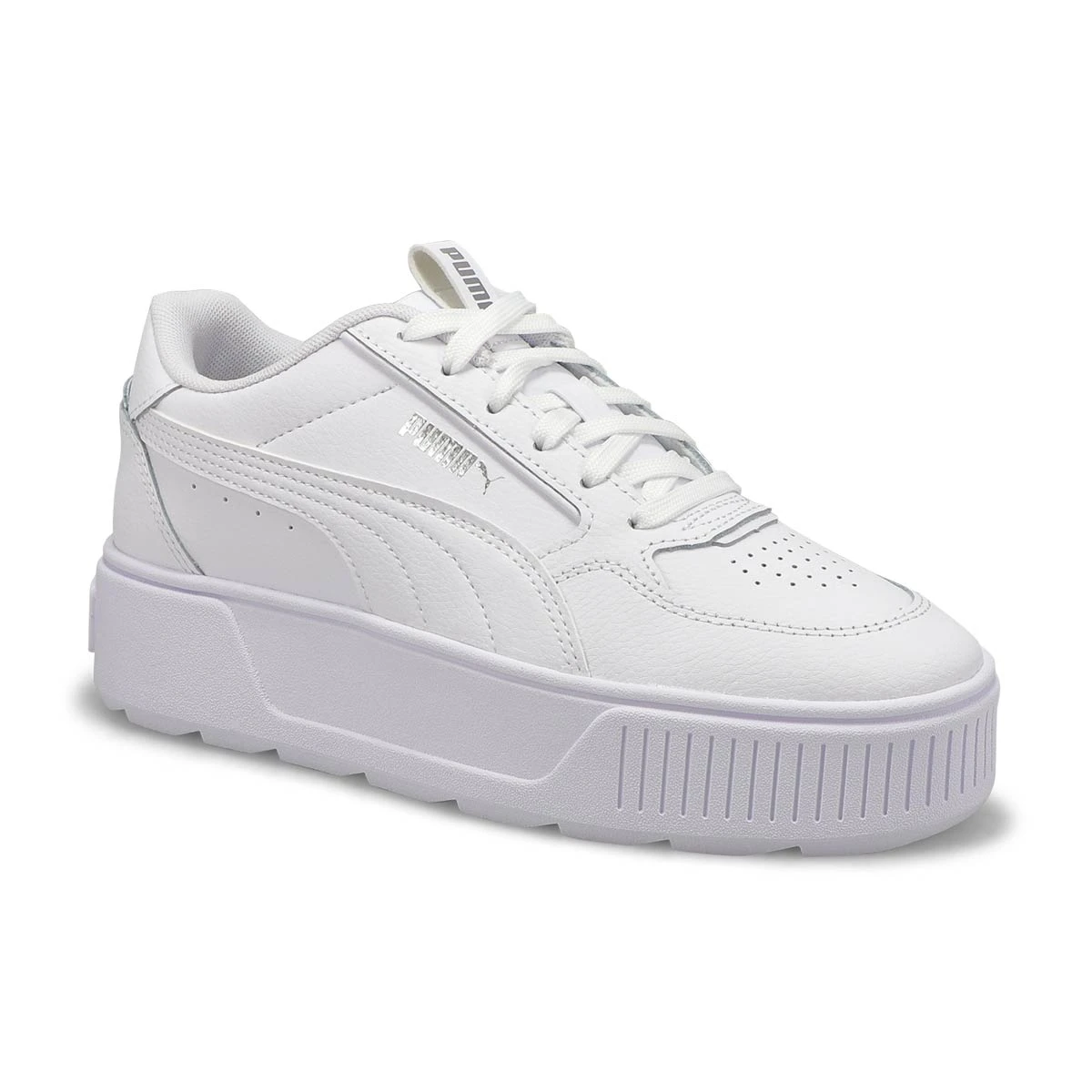 Puma Girls' Karmen Rebelle Jr Sneaker - White
