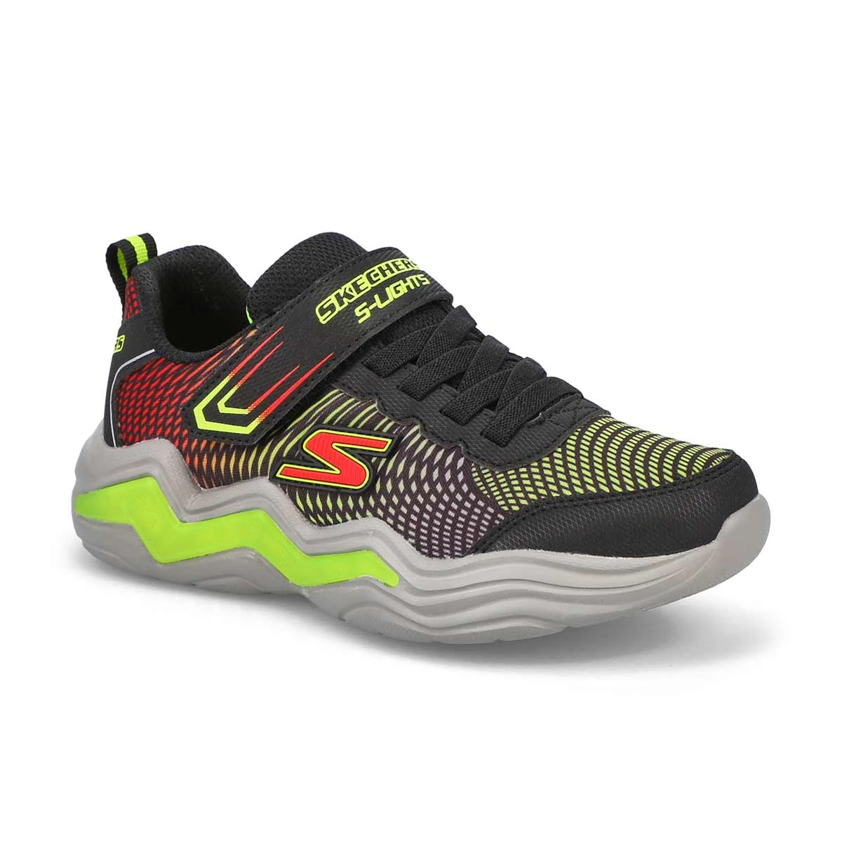 Skechers Boys' Erupters IV Light Up Sneaker -