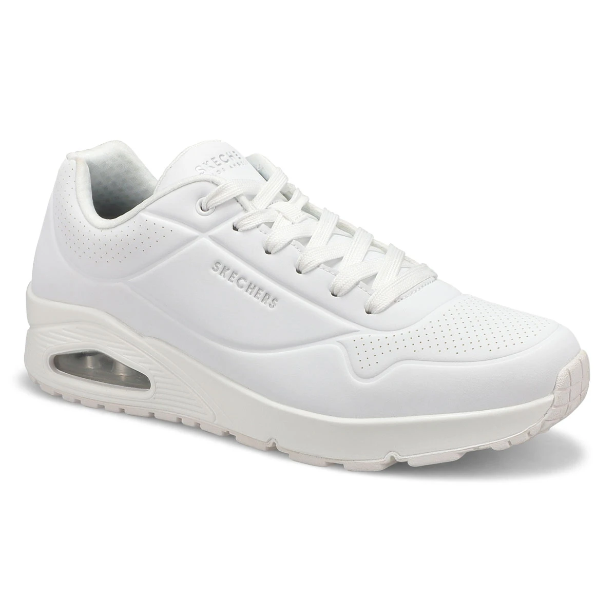 Skechers Men's Uno Stand On Air Sneaker -Whit - Image 4