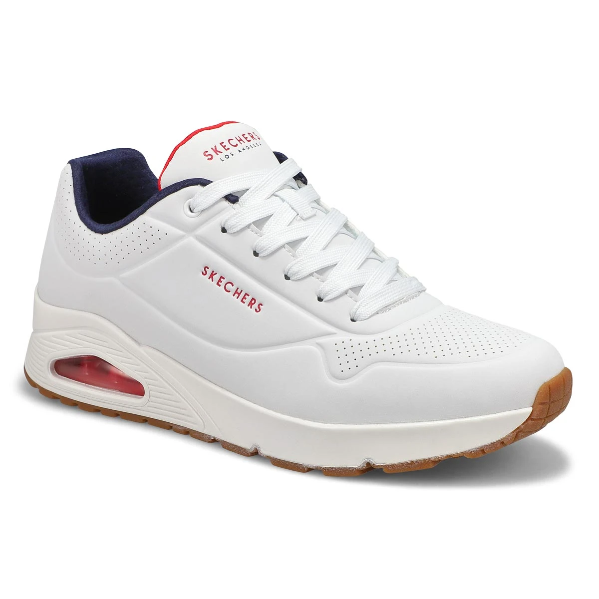 Skechers Men's Uno Stand On Air Sneaker - Bla - Image 4