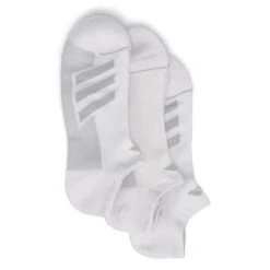 Adidas Men's SL Stripe White Sock - 3 Pack