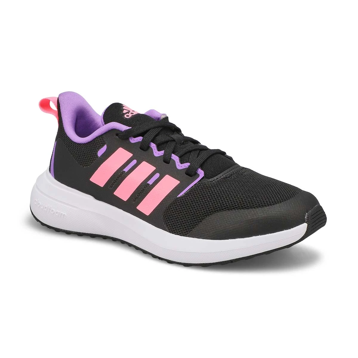 Adidas Kids' FortaRun 2.0 Sneaker - Black/Gol - Image 2