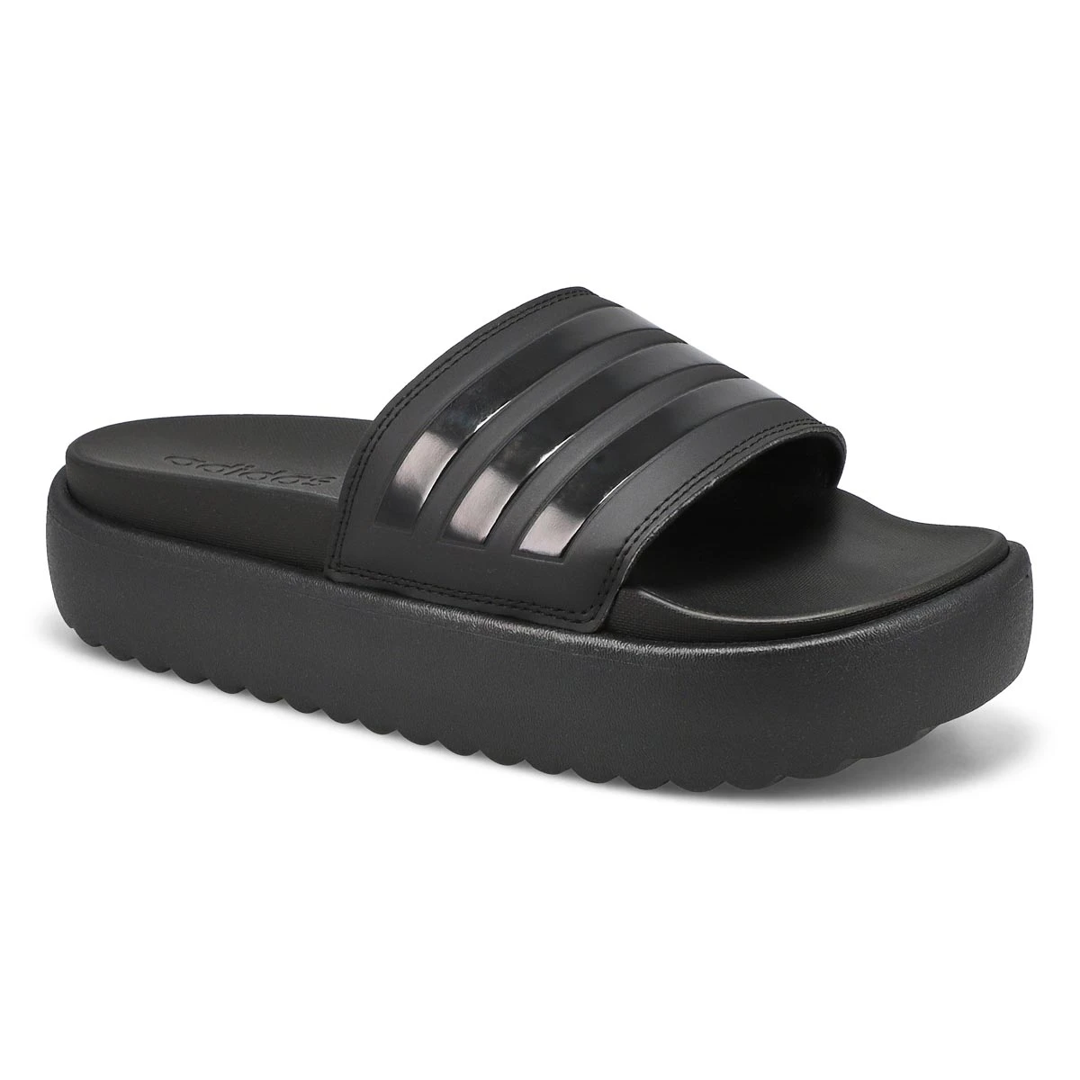 Adidas Women's Adilette Platform Sandal - Bla